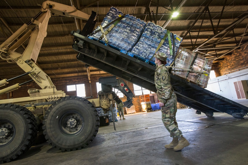 NJNG begins sending Soldiers and supplies to Puerto Rico