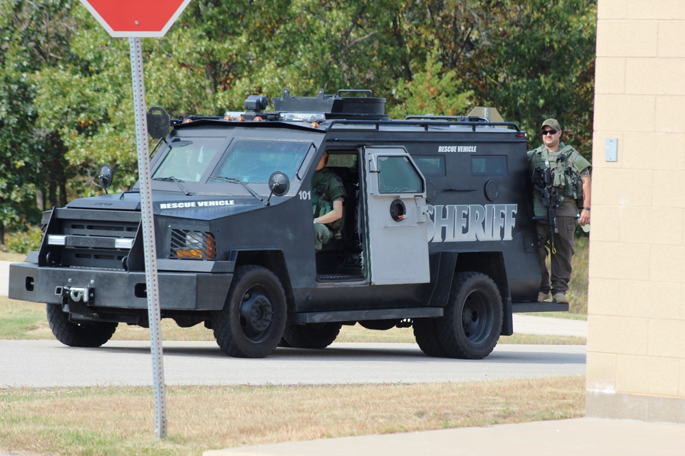 Multiple law-enforcement agencies train at Fort McCoy’s CACTF