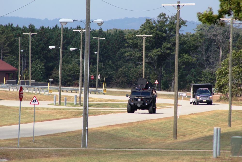 Multiple law-enforcement agencies train at Fort McCoy’s CACTF