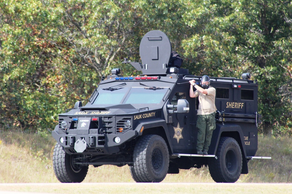 Multiple law-enforcement agencies train at Fort McCoy’s CACTF