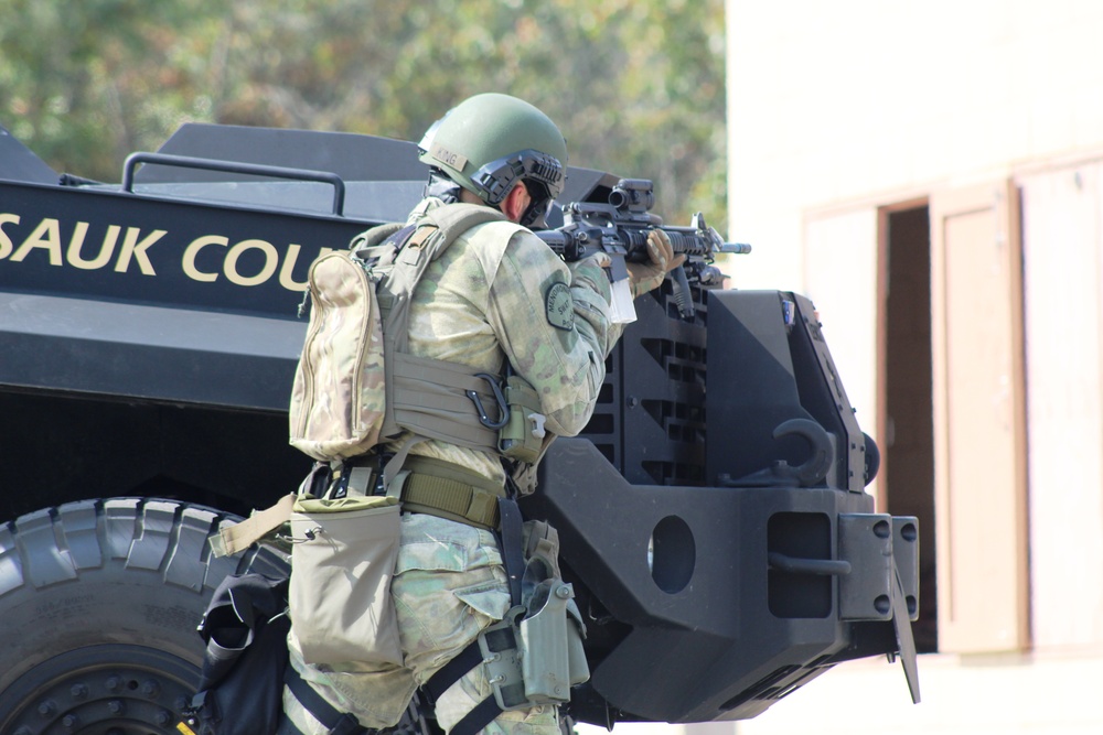 Multiple law-enforcement agencies train at Fort McCoy’s CACTF