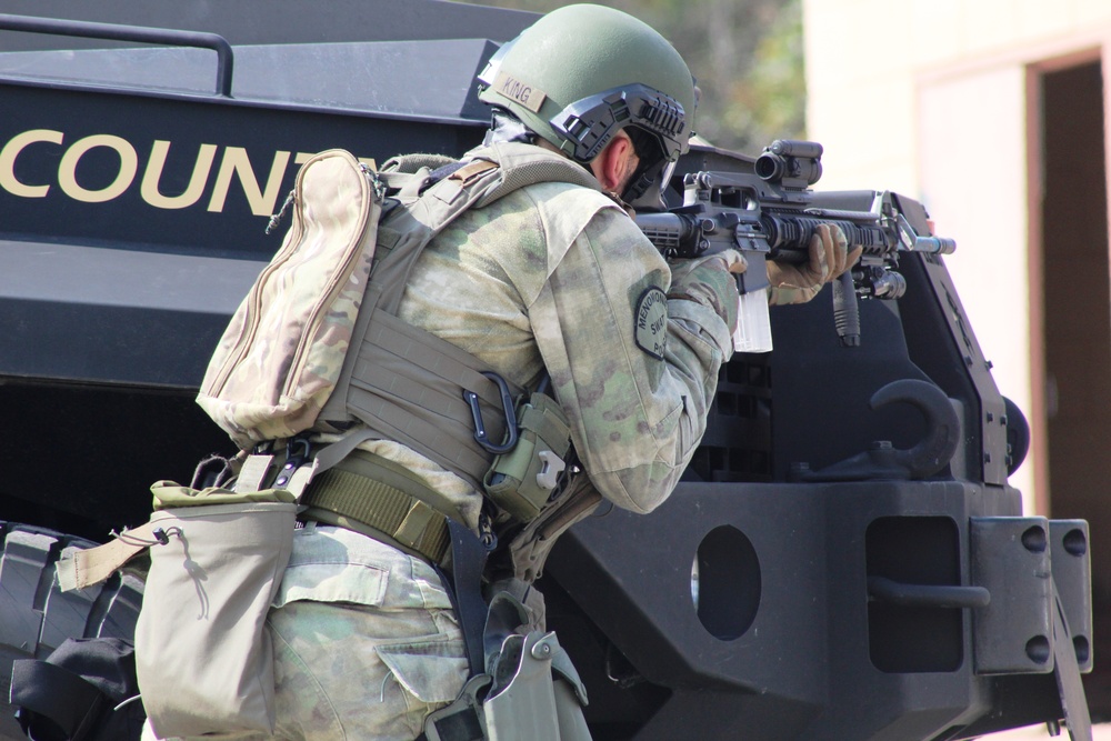 Multiple law-enforcement agencies train at Fort McCoy’s CACTF