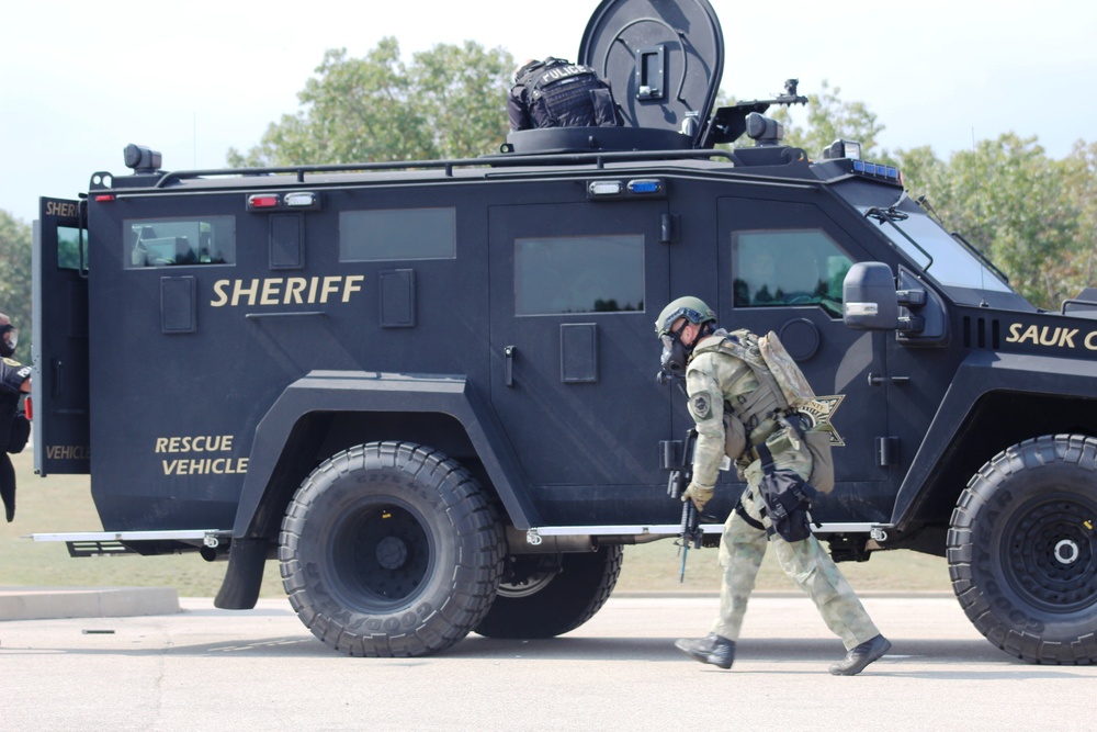 Multiple law-enforcement agencies train at Fort McCoy’s CACTF