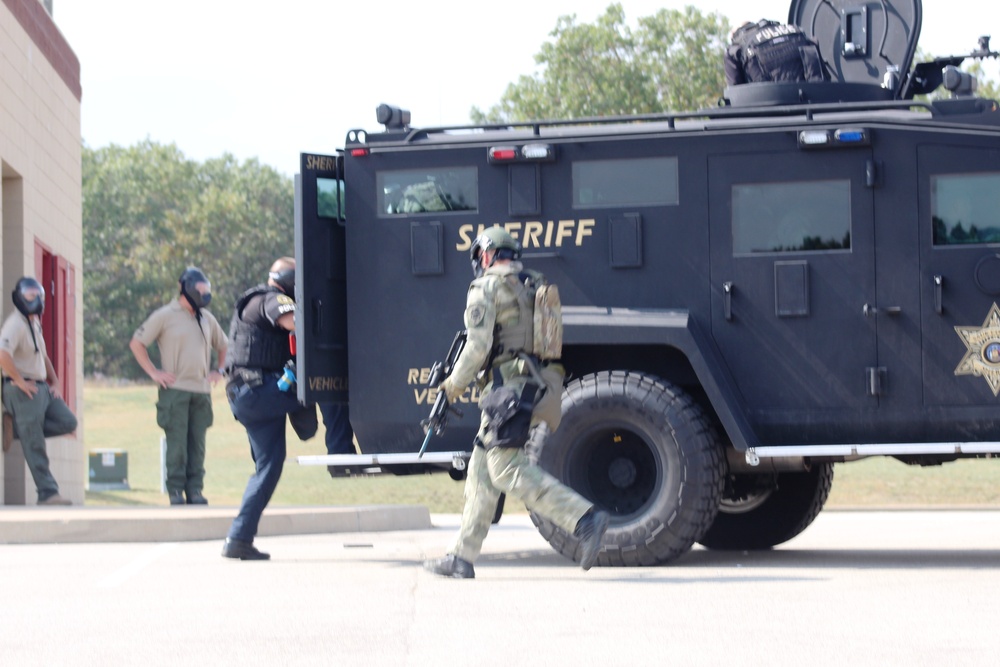 Multiple law-enforcement agencies train at Fort McCoy’s CACTF