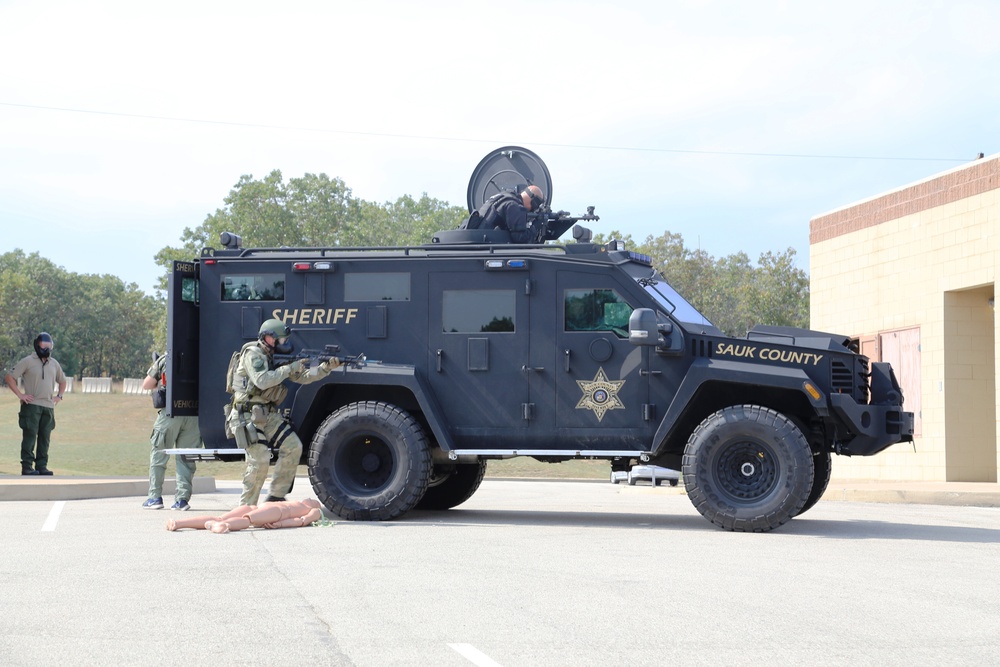 Multiple law-enforcement agencies train at Fort McCoy’s CACTF