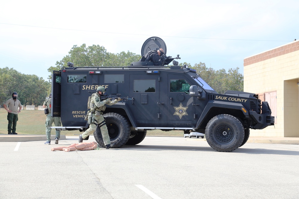 Multiple law-enforcement agencies train at Fort McCoy’s CACTF