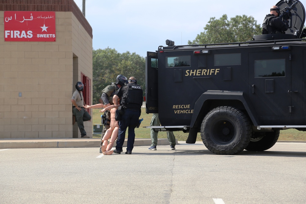 Multiple law-enforcement agencies train at Fort McCoy’s CACTF