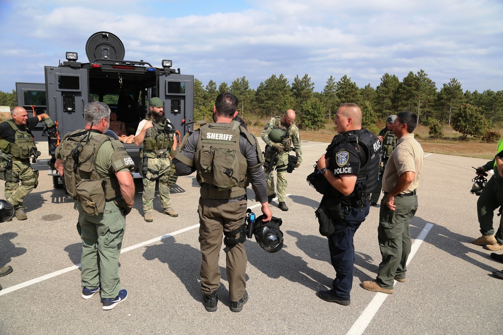 Multiple law-enforcement agencies train at Fort McCoy’s CACTF