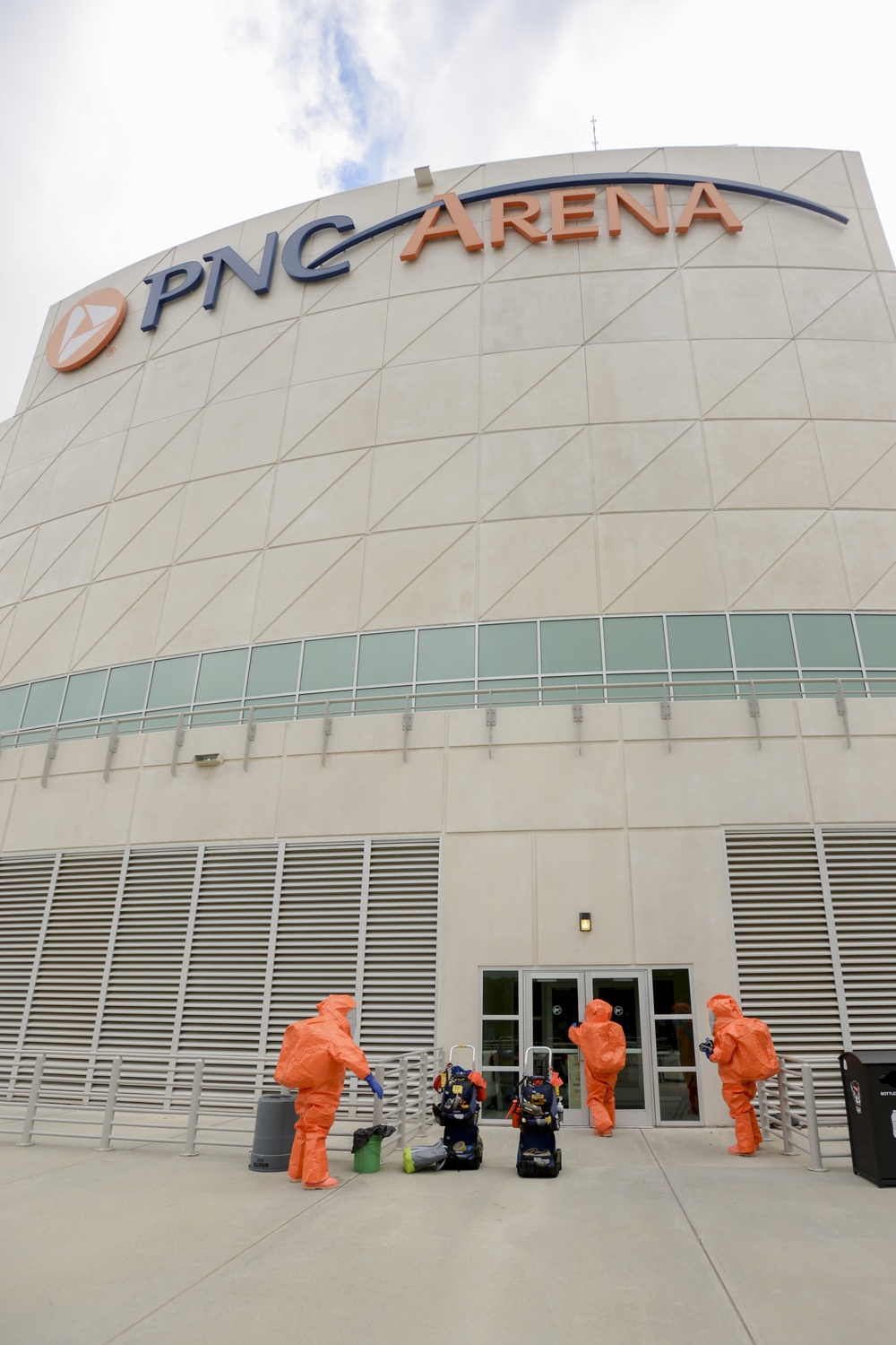 NCNG Civil Support Team trains at PNC Arena