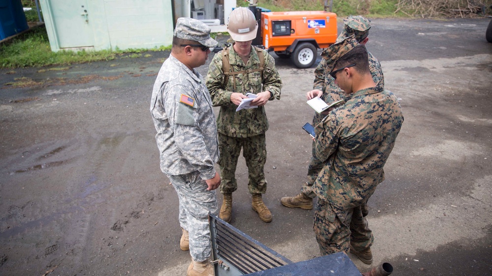 26th MEU assesses distribution centers in Puerto Rico