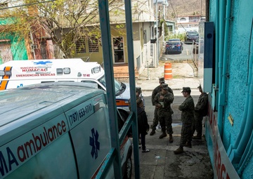 26th MEU Marines, Navy corpsmen reassess hospitals needs in Puerto Rico