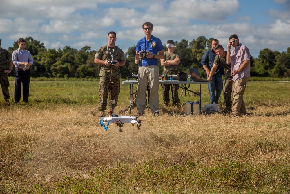 The future of flight: Marines test out 3-D printed SUAS