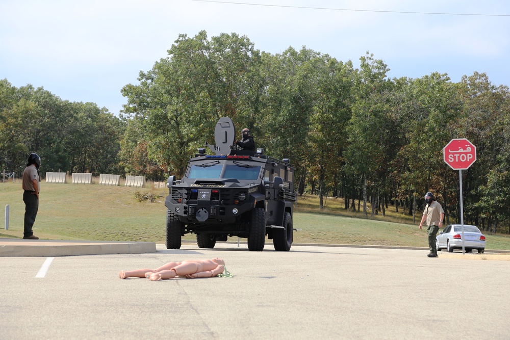 Multiple law-enforcement agencies train at Fort McCoy’s CACTF