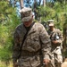 Marine recruits practice land navigation on Parris Island