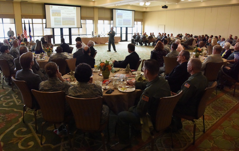 Keesler hosts Biloxi Chamber Morning Call