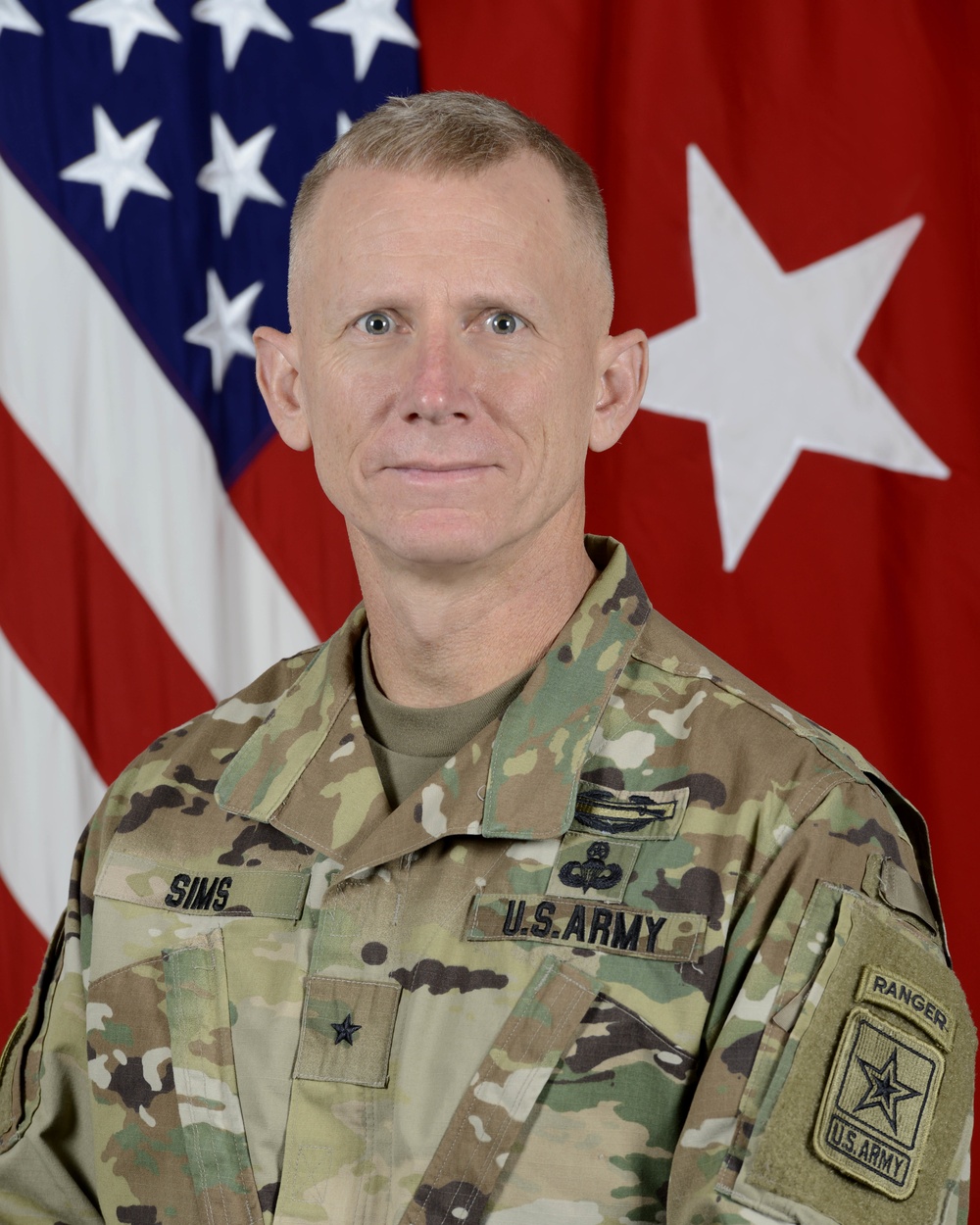 U.S. Army Brig. Gen. Douglas A. Sims