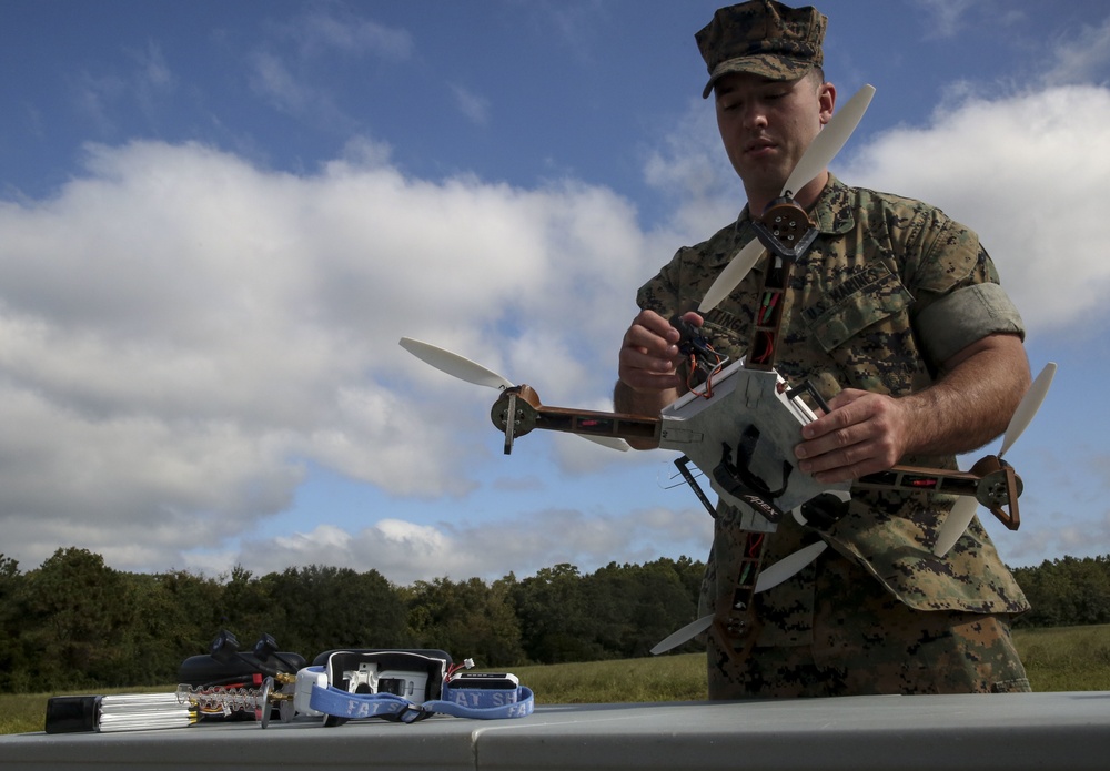 The future of flight: Marines test out 3-D printed SUAS