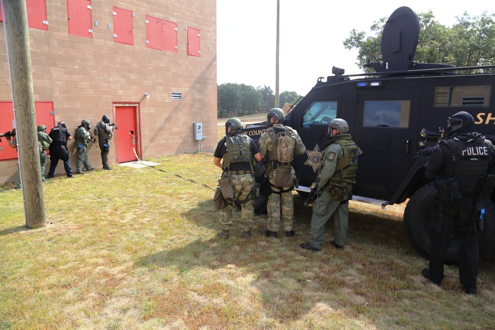 Multiple law-enforcement agencies train at Fort McCoy’s CACTF