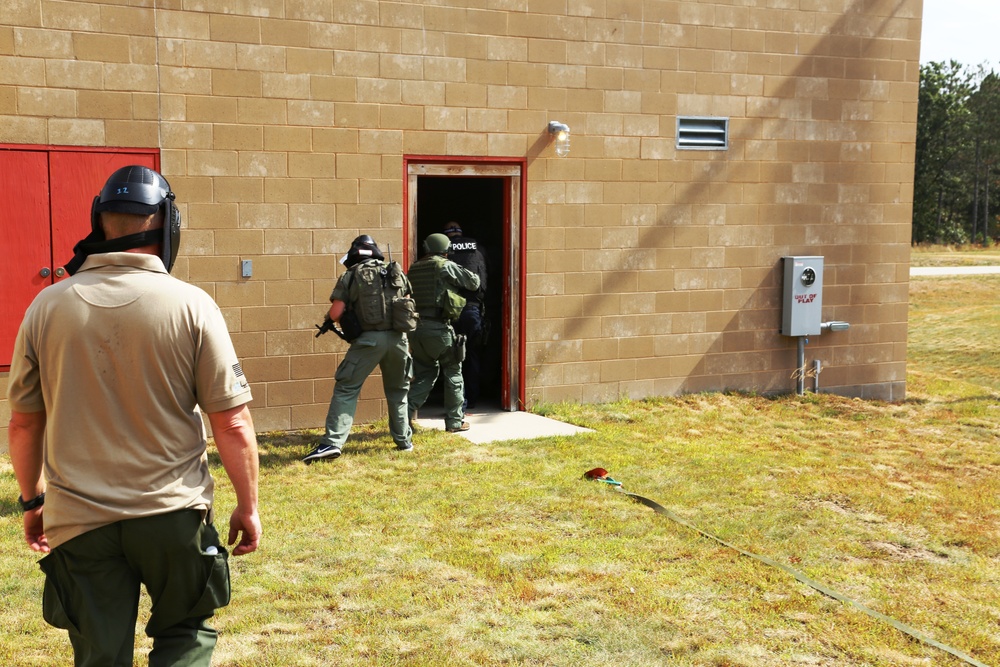 Multiple law-enforcement agencies train at Fort McCoy’s CACTF