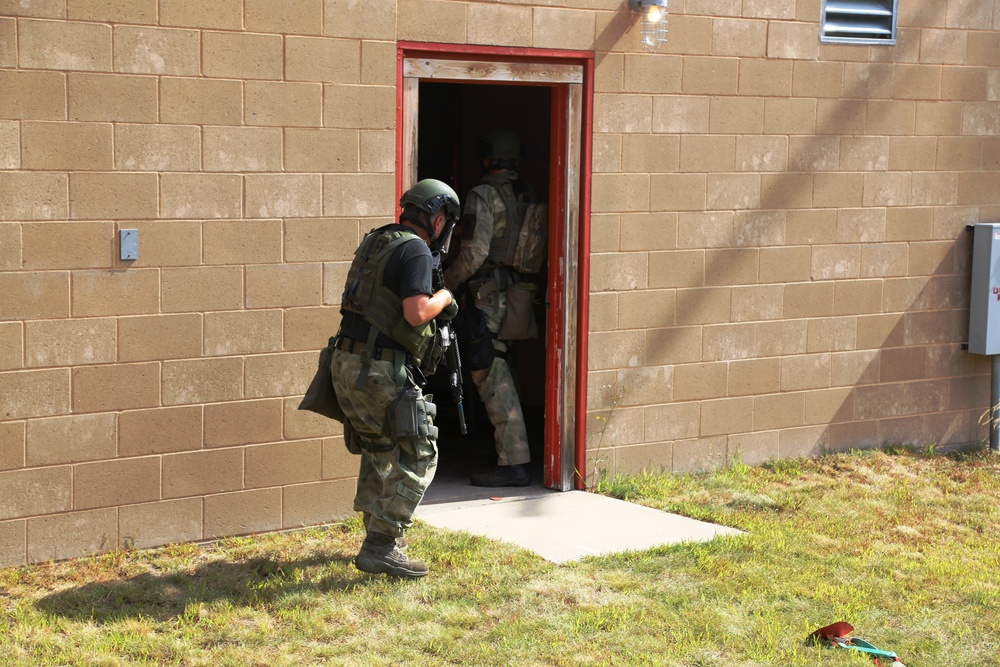 Multiple law-enforcement agencies train at Fort McCoy’s CACTF