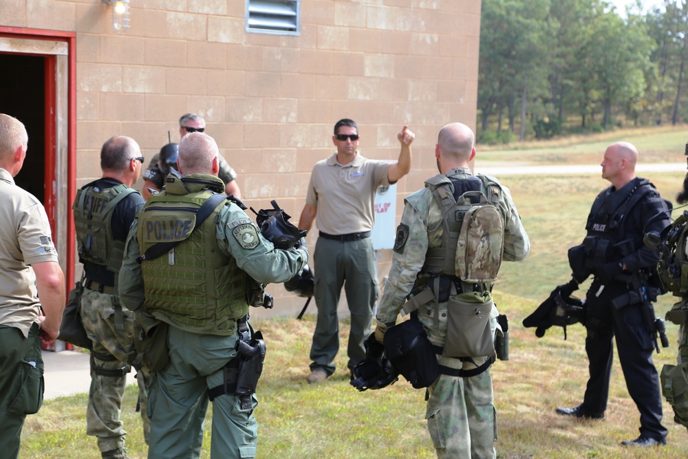 Multiple law-enforcement agencies train at Fort McCoy’s CACTF