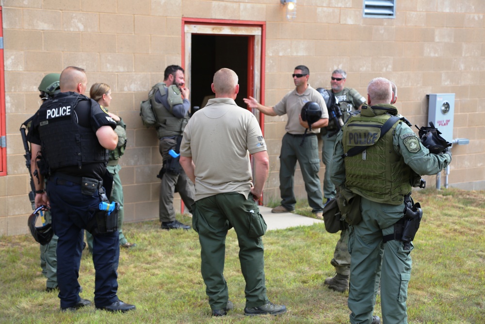 Multiple law-enforcement agencies train at Fort McCoy’s CACTF