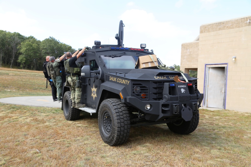 Multiple law-enforcement agencies train at Fort McCoy’s CACTF