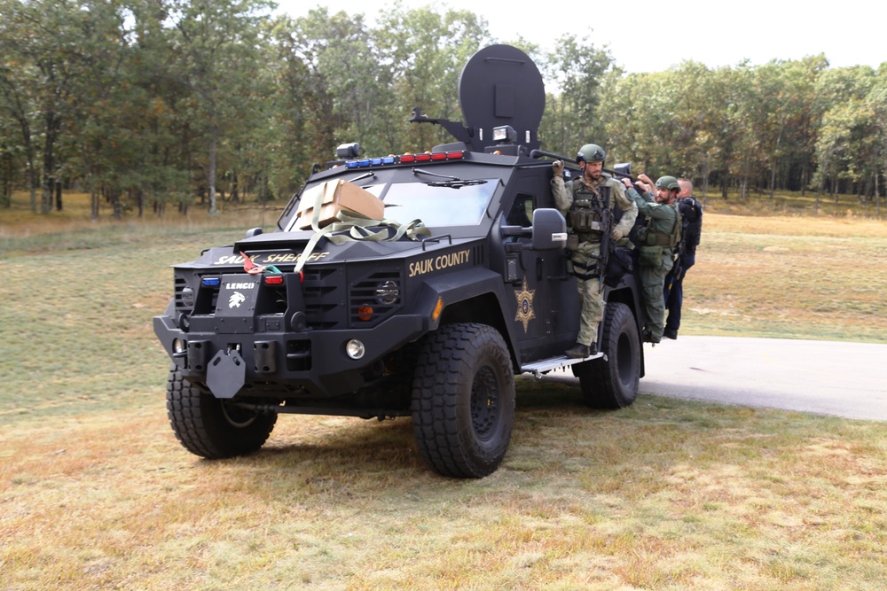 Multiple law-enforcement agencies train at Fort McCoy’s CACTF