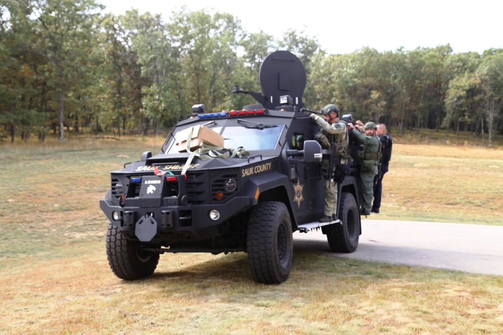 Multiple law-enforcement agencies train at Fort McCoy’s CACTF