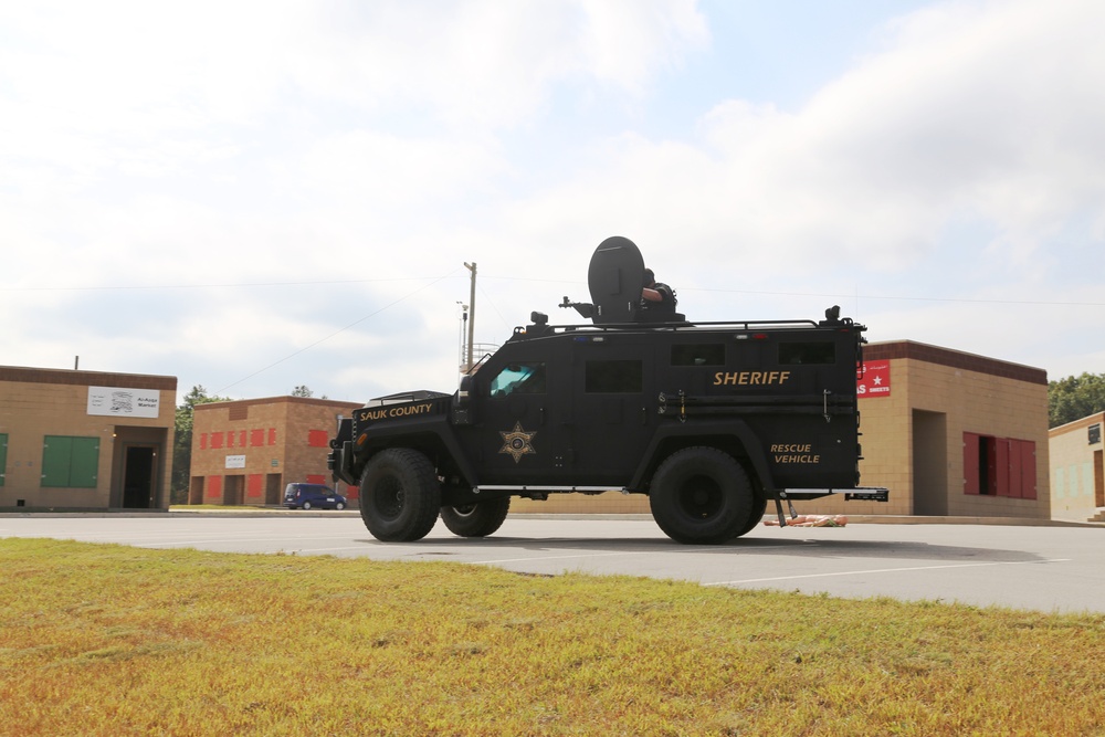 Multiple law-enforcement agencies train at Fort McCoy’s CACTF