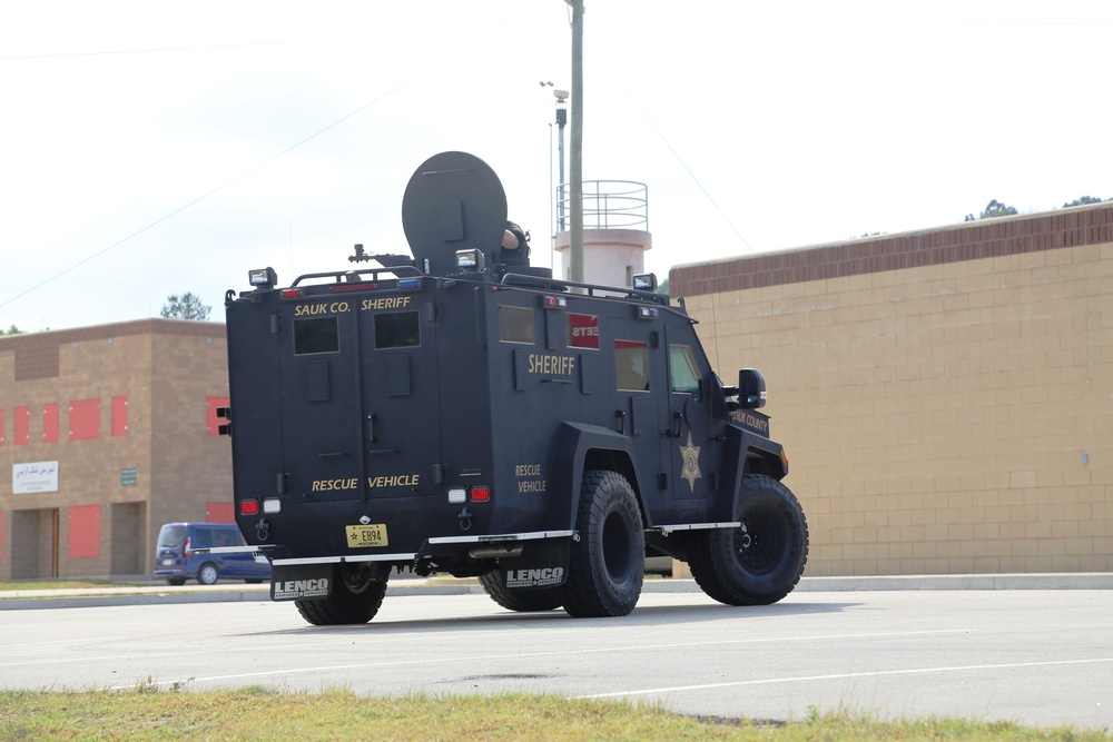 Multiple law-enforcement agencies train at Fort McCoy’s CACTF