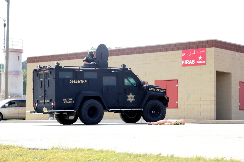 Multiple law-enforcement agencies train at Fort McCoy’s CACTF