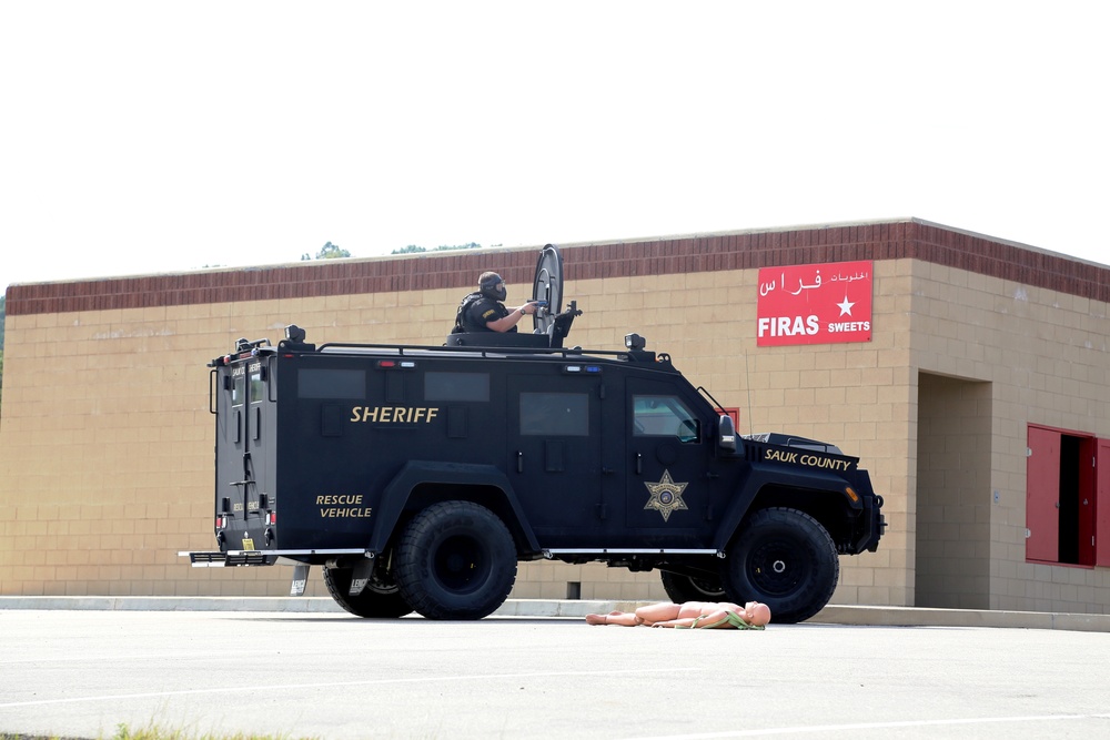 Multiple law-enforcement agencies train at Fort McCoy’s CACTF