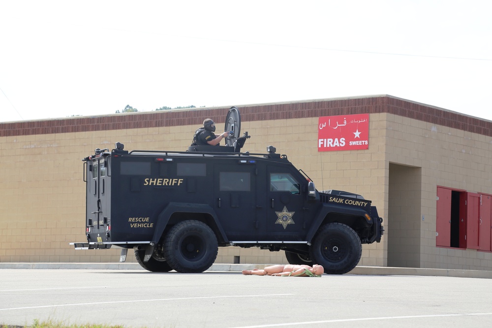 Multiple law-enforcement agencies train at Fort McCoy’s CACTF