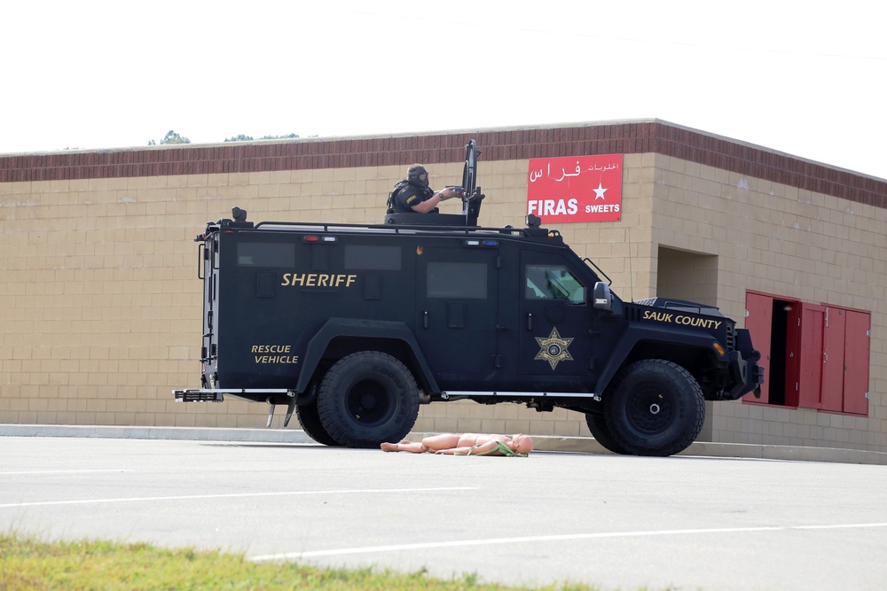 Multiple law-enforcement agencies train at Fort McCoy’s CACTF