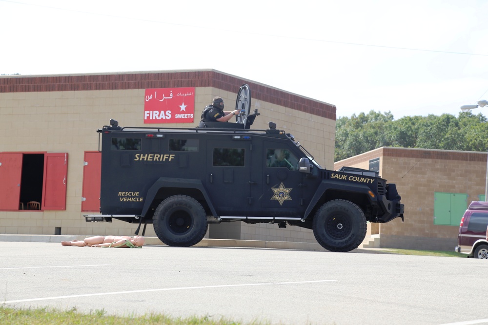 Multiple law-enforcement agencies train at Fort McCoy’s CACTF