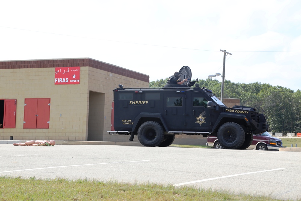 Multiple law-enforcement agencies train at Fort McCoy’s CACTF