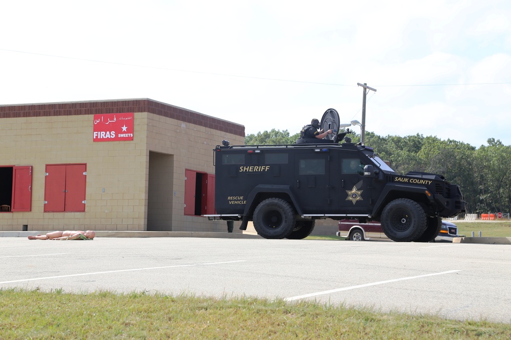 Multiple law-enforcement agencies train at Fort McCoy’s CACTF