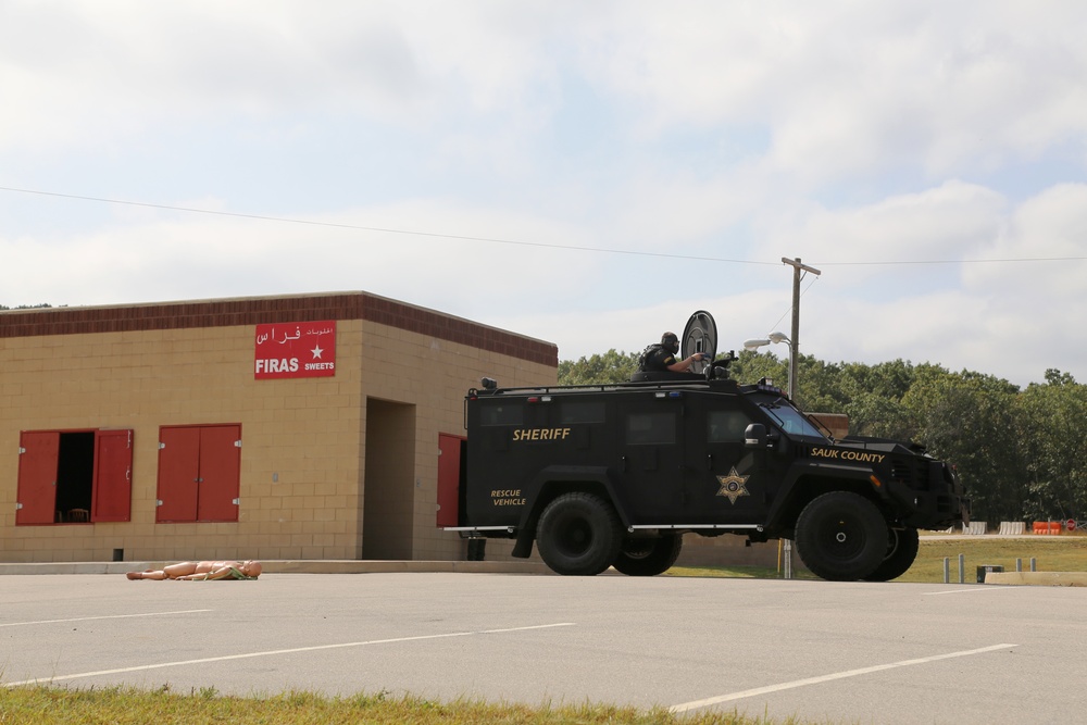 Multiple law-enforcement agencies train at Fort McCoy’s CACTF