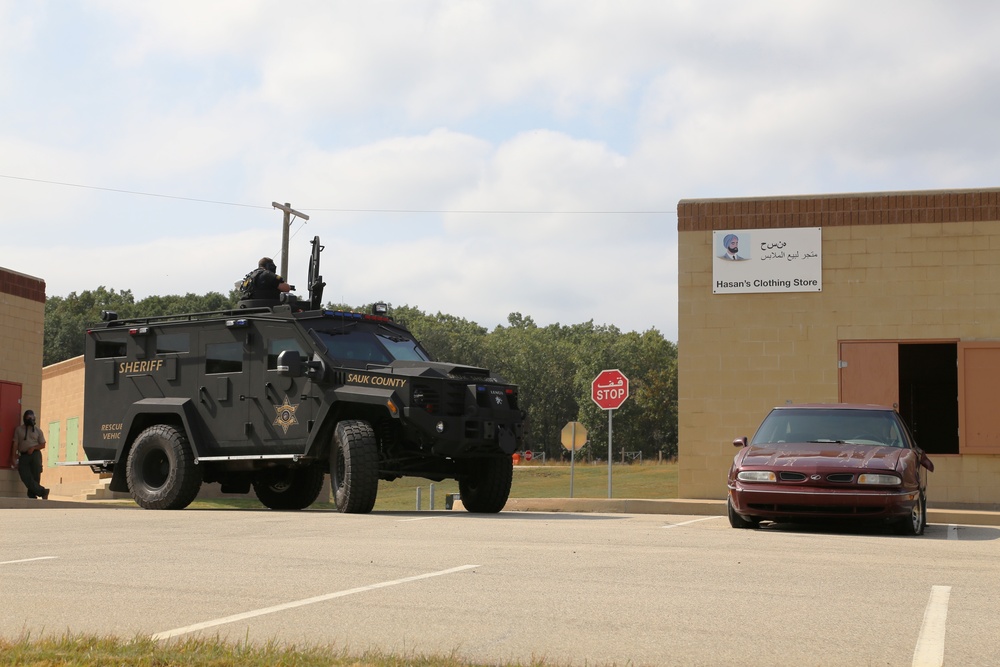 Multiple law-enforcement agencies train at Fort McCoy’s CACTF