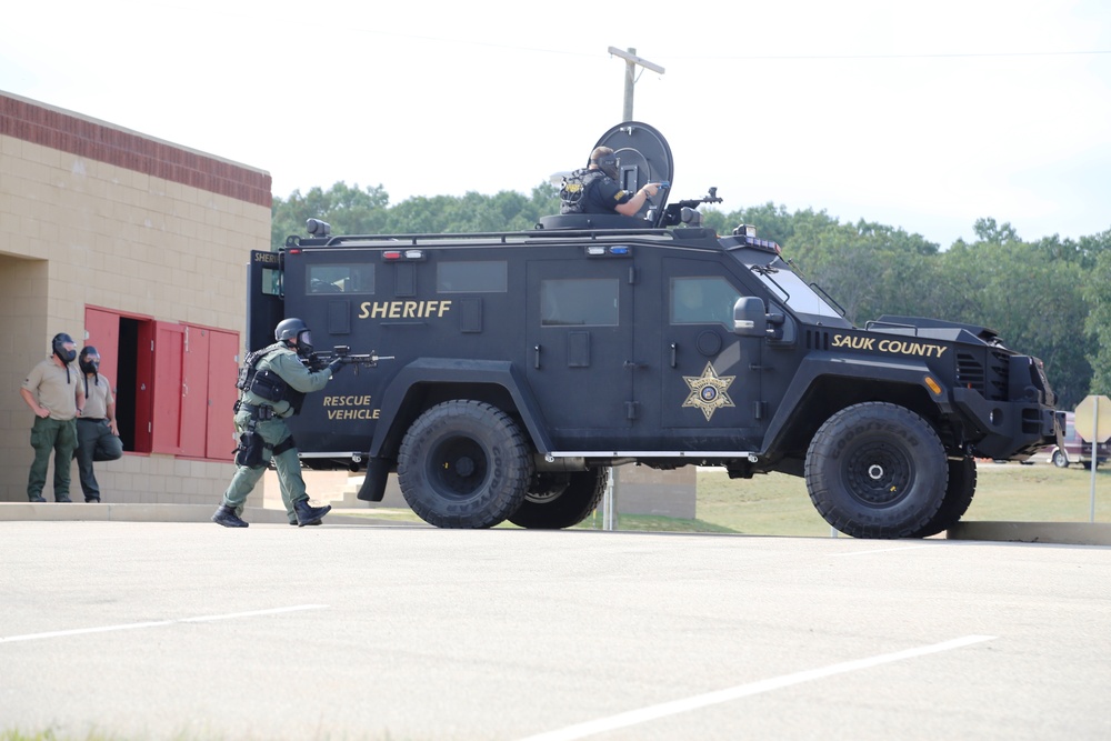 Multiple law-enforcement agencies train at Fort McCoy’s CACTF