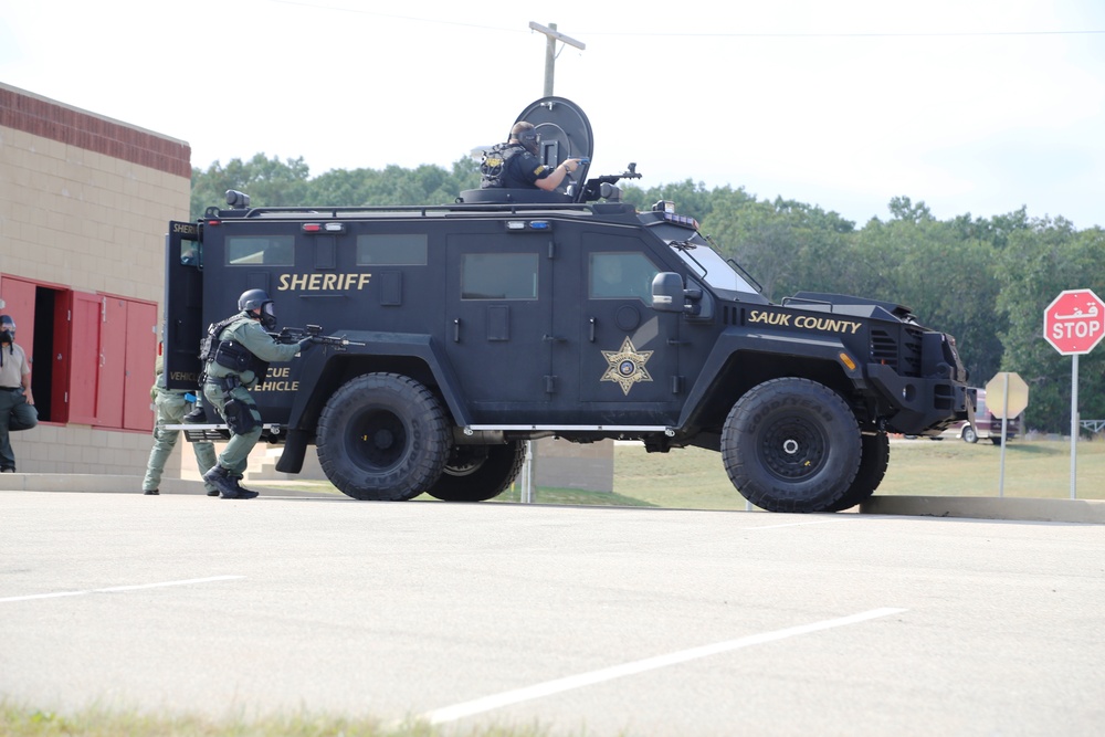 Multiple law-enforcement agencies train at Fort McCoy’s CACTF