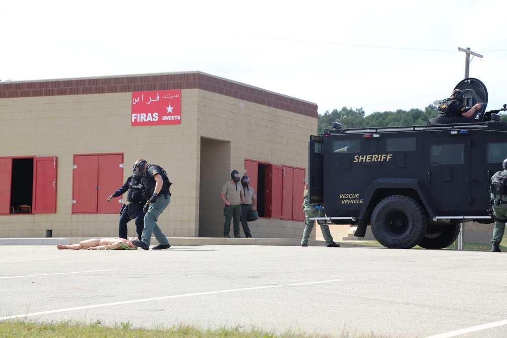 Multiple law-enforcement agencies train at Fort McCoy’s CACTF