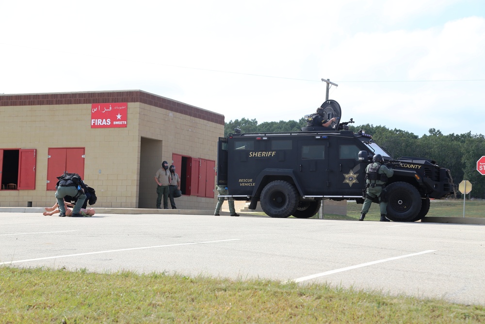 Multiple law-enforcement agencies train at Fort McCoy’s CACTF