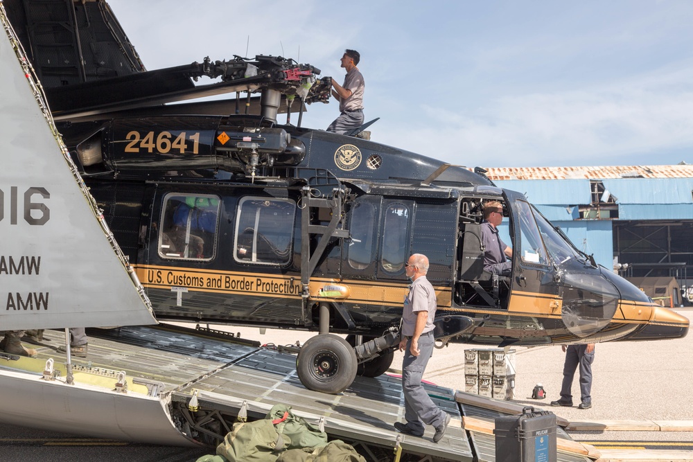 CBP deploys additional Black Hawk Helicopters to Puerto Rico to aid in Humanitarian Relief