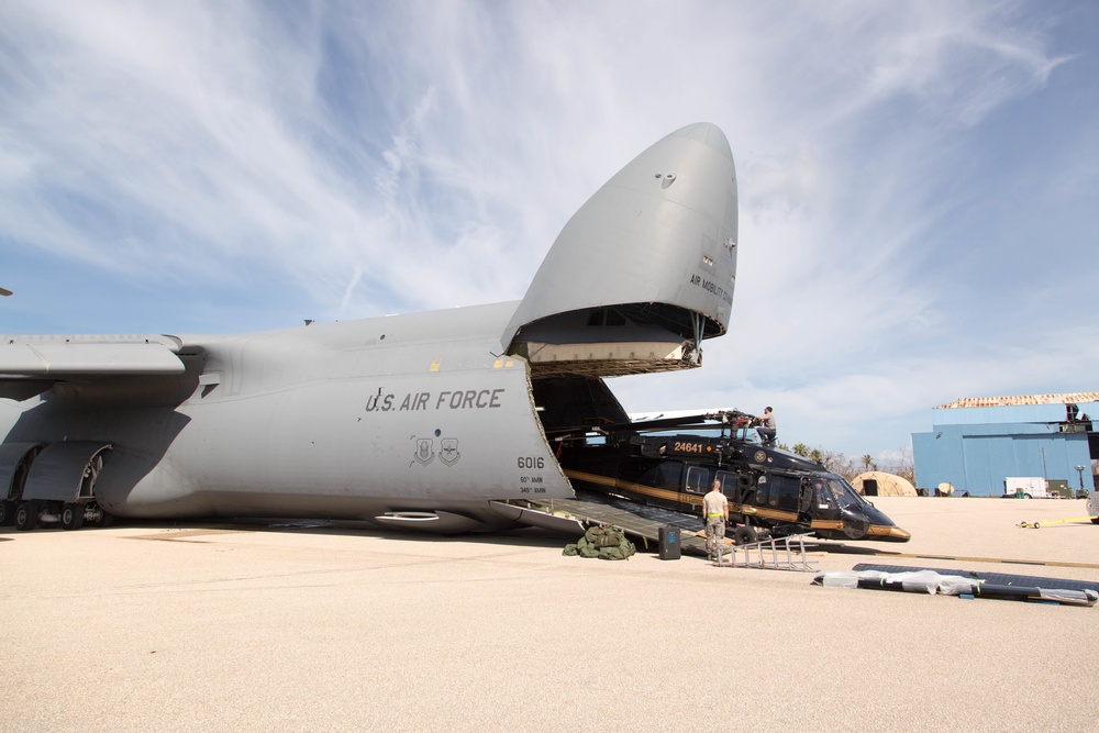 CBP deploys additional Black Hawk Helicopters to Puerto Rico to aid in Humanitarian Relief