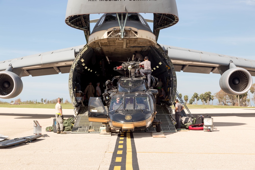 CBP deploys additional Black Hawk Helicopters to Puerto Rico to aid in Humanitarian Relief