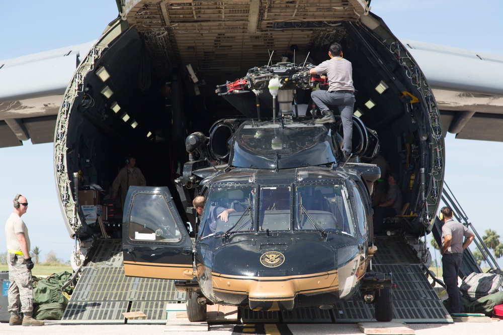 CBP deploys additional Black Hawk Helicopters to Puerto Rico to aid in Humanitarian Relief