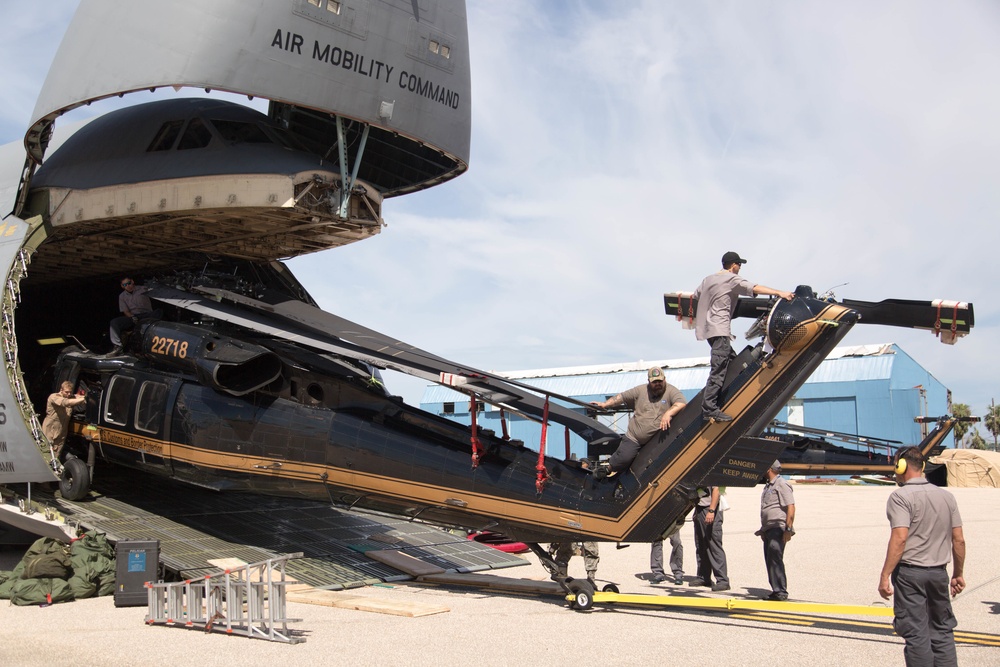 CBP deploys additional Black Hawk Helicopters to Puerto Rico to aid in Humanitarian Relief