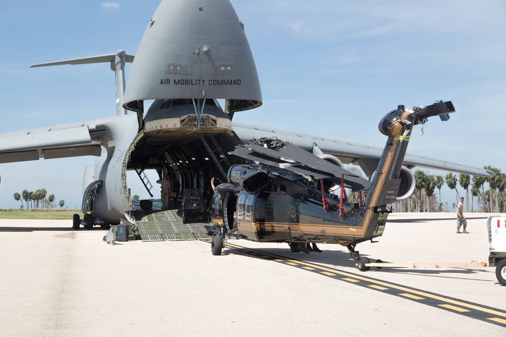 CBP deploys additional Black Hawk Helicopters to Puerto Rico to aid in Humanitarian Relief